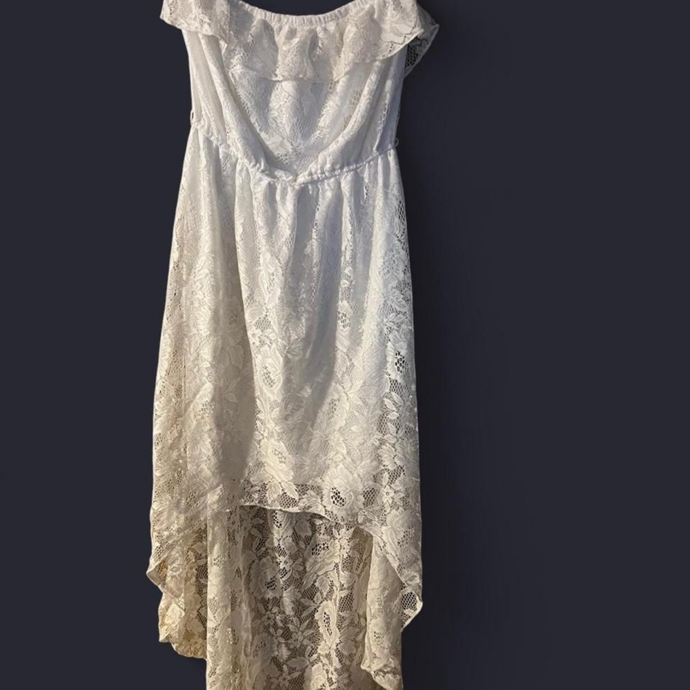 Trixxi Ivory Lace Dress